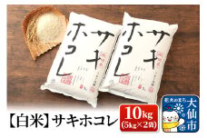 米【白米】サキホコレ 10kg （5kg×2袋）