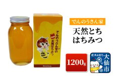 天然とち はちみつ 1200g 【でんのうさん家】ハチミツ 蜂蜜