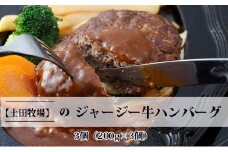 ジャージー牛使用！ハンバーグ 3個（200g×3個）