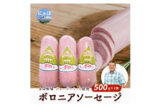 生食OK！ジャージーミート使用 ボロニアソーセージ500g×3本