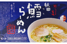 秋田鱈(たら)ラーメン×4食分(濃厚な魚醤 海鮮)