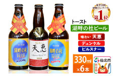 湖畔の杜ビール 6本セット 地ビール クラフトビール