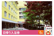 あきた芸術村 温泉ゆぽぽ 日帰り入浴券 6枚