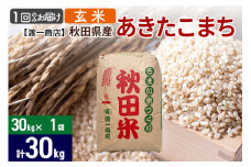 あきたこまち 玄米 30kg（30kg×1袋） 秋田県産 令和5年産