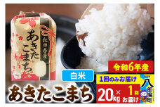 あきたこまち 20kg【白米】令和6年産 秋田県産 こまちライン
