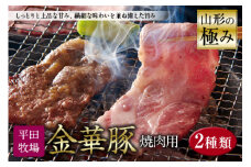 山形の極み 平田牧場 金華豚 焼肉用 F2Y-0294