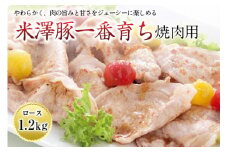 米澤豚一番育ち 焼肉用 F2Y-0645