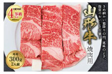 山形牛 焼肉用 肉質等級：4等級(B.M.S.No.5)以上 F2Y-0856