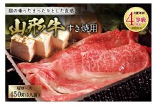 山形牛 すき焼用 肉質等級：4等級(B.M.S.No.5)以上 F2Y-0873