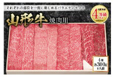 山形牛 焼肉用 肉質等級：4等級(B.M.S.No.5)以上 F2Y-0891