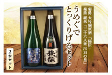 うめぐでとっくりげるセット 日本酒2本セット F2Y-1272