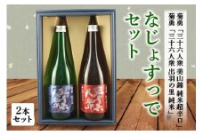 なじょすっでセット 純米酒2本セット F2Y-1274