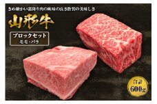 山形牛ブロックセット モモ・バラ各300g F2Y-1413