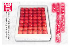 5月はまるごと母の日　山形さくらんぼ 佐藤錦 L 300g 手詰 FSY-0417