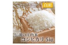 伝説の庄内米 コシヒカリ 5kg F2Y-1948
