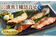 山形県水 漬魚1種詰合せC 8切 (1種8切　100g) F2Y-2003