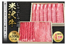 米沢牛 しゃぶしゃぶ用 肉質等級：4等級(B.M.S.No.5)以上 F2Y-2519