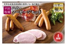 山形の極み 平田牧場 ハムソーセージセット F2Y-1049