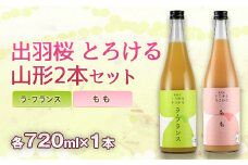出羽桜とろけるやまがた2本セット F2Y-3545