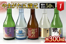 やまがた五蔵元 精米歩合50％の地酒《1》 F2Y-3106