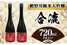 楯野川 純米大吟醸 『合流』 720ml 2本セット F2Y-3474