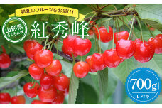 《先行予約 2025年度発送》紅秀峰 700g Lサイズ バラ詰め FSY-0669