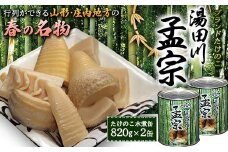 行列ができる山形・庄内地方の春の名物 ブランドたけのこ 湯田川孟宗 たけのこ 水煮缶 2缶 F2Y-3604