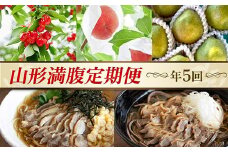 【先行予約 2026年度発送】年5回 山形満腹定期便 FSY-2338