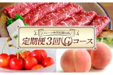 【先行予約 2024年度発送】♪フルーツ牛肉王国山形♪定期便3回 Gコース FSY-1119