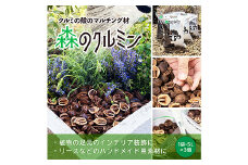 森のクルミン 5L×3袋 観葉植物の足元、プランターなどのグランドカバー、クラフト素材に F2Y-3769