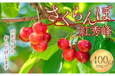 【令和7年度先行予約】さくらんぼ（紅秀峰）400g（200g×2）FSY-2122