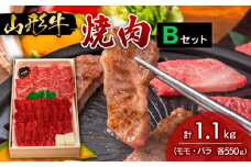 山形牛焼肉 Bセット FY18-332 ブランド牛肉 焼肉用 山形県 山形市