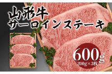 山形牛サーロインステーキ 600g(200g×3枚) FY18-073 ブランド牛肉 ステーキ肉 山形県 山形市