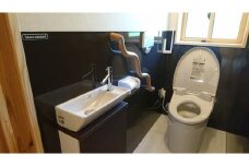 木製波型手すり「クネット」800mm タイプA FY99-099