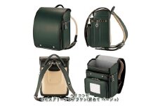 フジタのランドセル Anciel(アンシェル) 5.モスグリーン×ブラウン FZ23-368