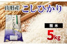 コシヒカリ 5kg FZ20-951 精米 ブランド米 山形県 山形市