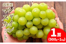 大房シャインマスカット ロイヤルサイズ 1房(900g～1kg) 【令和7年産先行予約】FU21-169 くだもの 果物 フルーツ 山形 山形県 山形市 2025年産