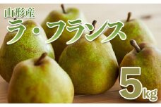 西洋なしの女王「山形ラフランス」5kg 【令和7年産先行予約】FS18-787