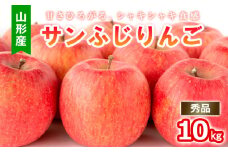 山形産 サンふじりんご 秀 10kg FY25-815