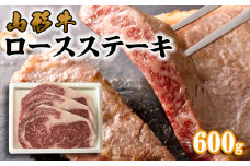 山形牛 ロースステーキ 600g(200g×3枚） FY22-320 ブランド牛肉 ステーキ肉 山形県 山形市