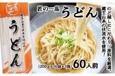 【城北麺工】匠の一品 うどん 30袋(60人前) FZ22-429 山形県 山形市