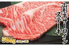 山形牛 サーロインステーキ 250g×2枚(計500g) FZ23-266 ブランド牛肉 ステーキ肉 山形県 山形市