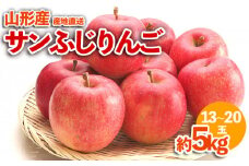 山形産 サンふじりんご 約5kg FZ23-590