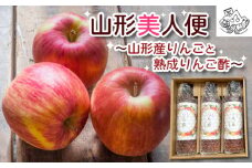 山形美人便～山形産りんごと熟成りんご酢～ FY23-705