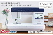 ハッピージャパン ミシン mycrie FFH-8000 FY25-213 家庭用ミシン 