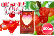 山形 赤い果実 さくらんぼ(リキュール) 500ml ×1本 FY25-248