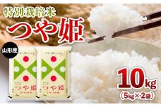 【限定数】令和6年産 山形産 特別栽培米 つや姫 10kg(5kg×2) FY25-303