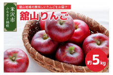 【先行予約】令和7年産 舘山りんご 5kg（16～20玉）品種おまかせ（秋映 または 秋陽）2025年10月上旬～ お届け リンゴ 林檎 2025年産