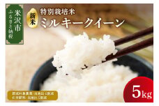 【 令和7年産 】 ミルキークイーン 5kg 特別栽培米 【節減対象農薬：当地比 6割減・化学肥料：当地比 5割減】 産地直送 2025年産