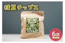 秘伝豆チップス６袋セット 計 120g ( 1袋 20g ) 山形県産 秘伝豆 チップス 山形県　米沢市 